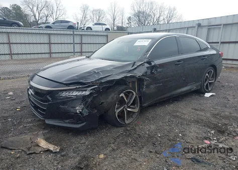2022 Honda Accord Sport z USA, uszkodzony, nr VIN 1HGCV1F31NA111360